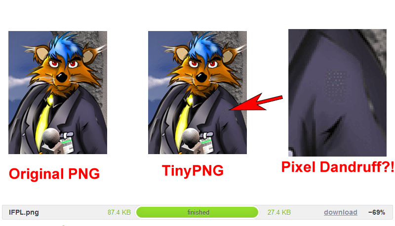 Png and jpg compression. How to open .png files