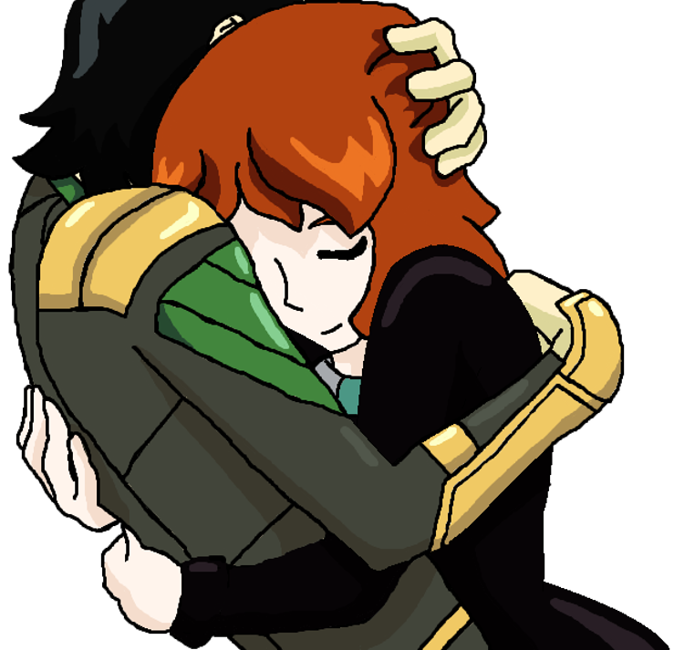 hugging clipart comfort