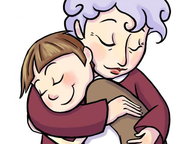 hug clipart comforting hug