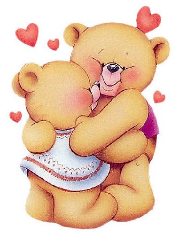 hugging clipart bear hug