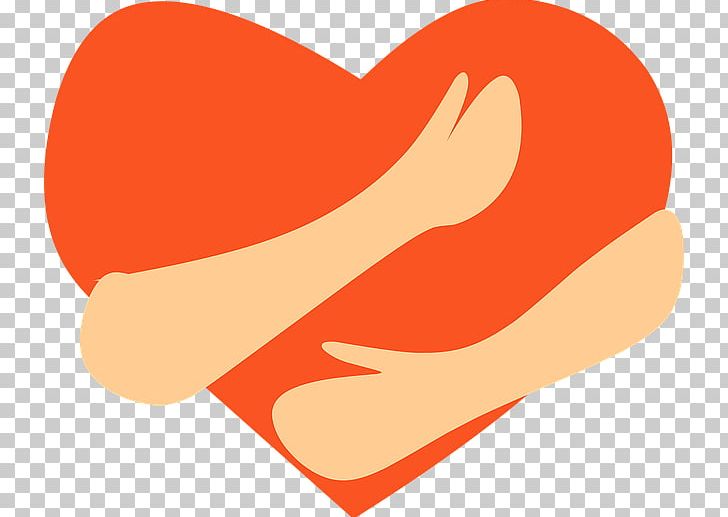 hugging clipart heart