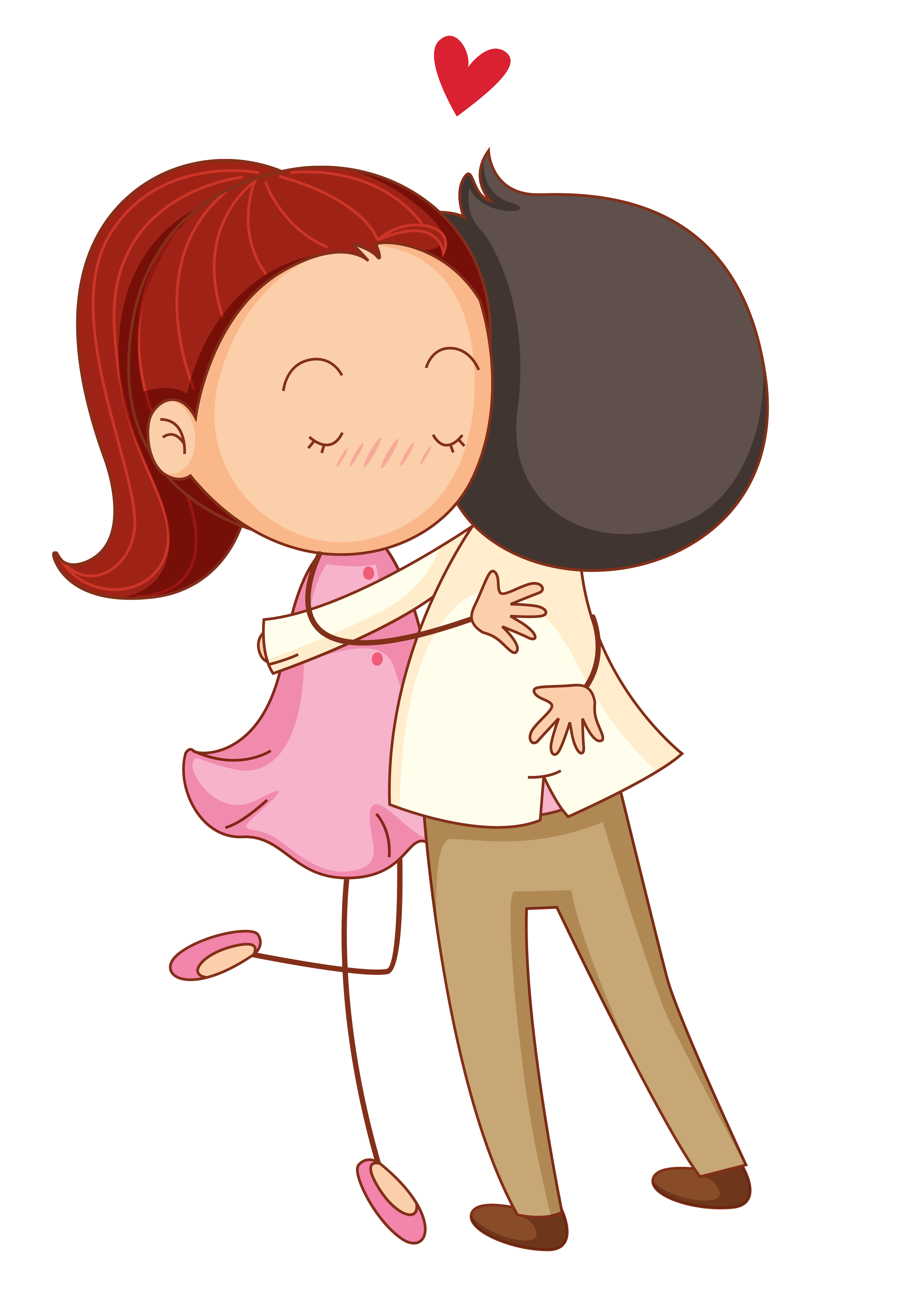 Hug clipart lover hug. Love cartoon romance couple
