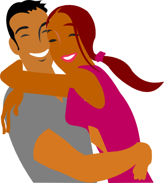 Couple hugging clip art. Hug clipart lover hug