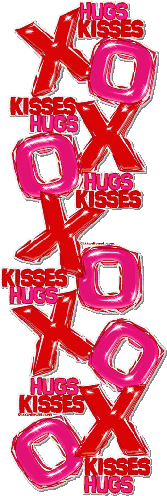 Thanks clipart hug kiss. Animated hugs and kisses