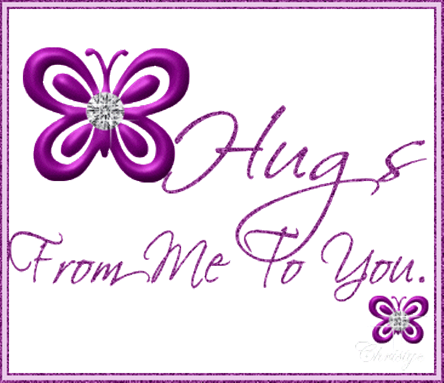 From me dc gif. Hug clipart quote