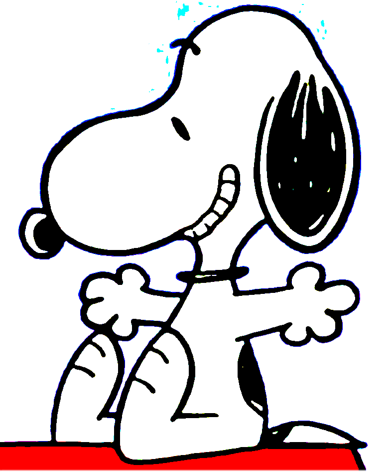 Hugging clipart snoopy. Hug by bradsnoopy on
