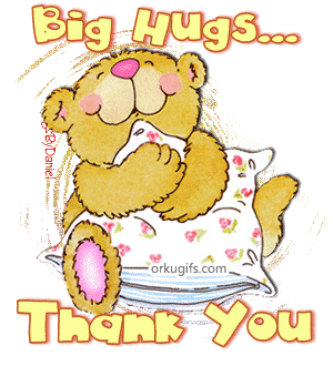 hugging clipart thank you hug