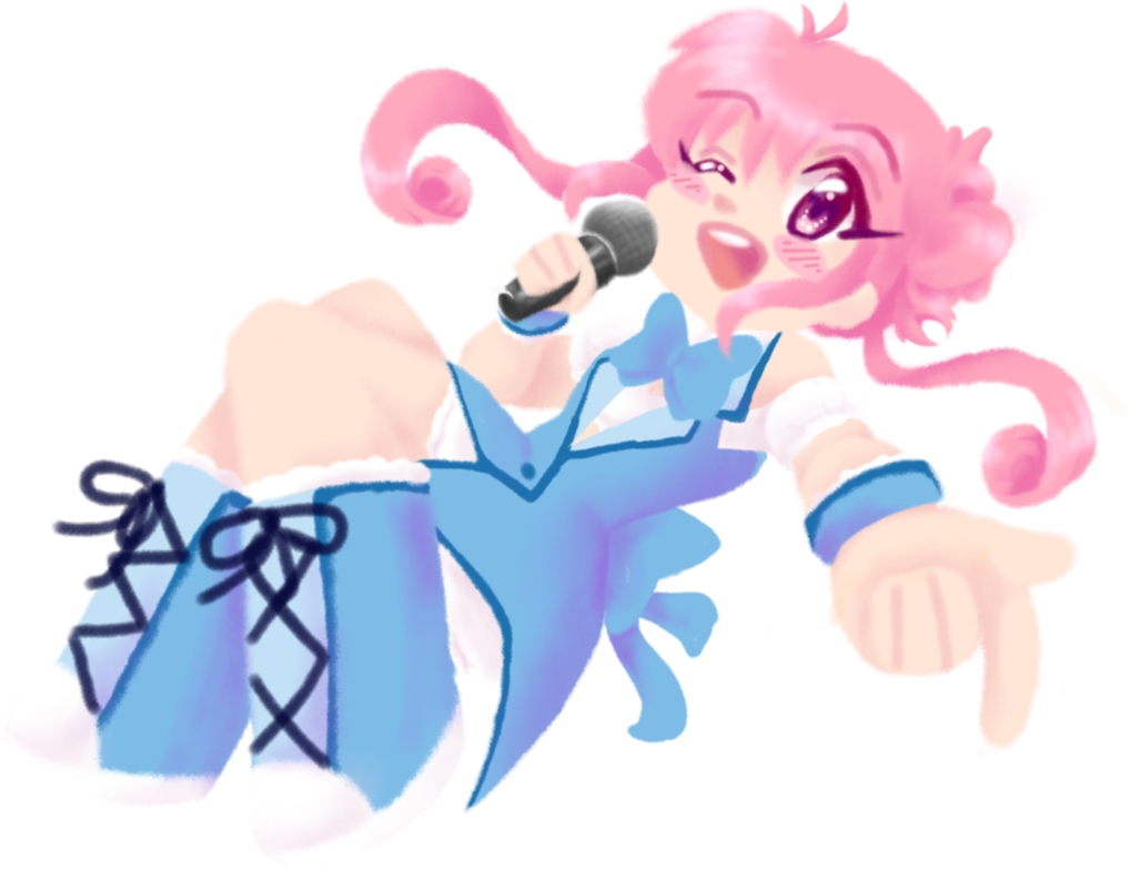Hugging clipart cyber. Idol mink by mielmiere