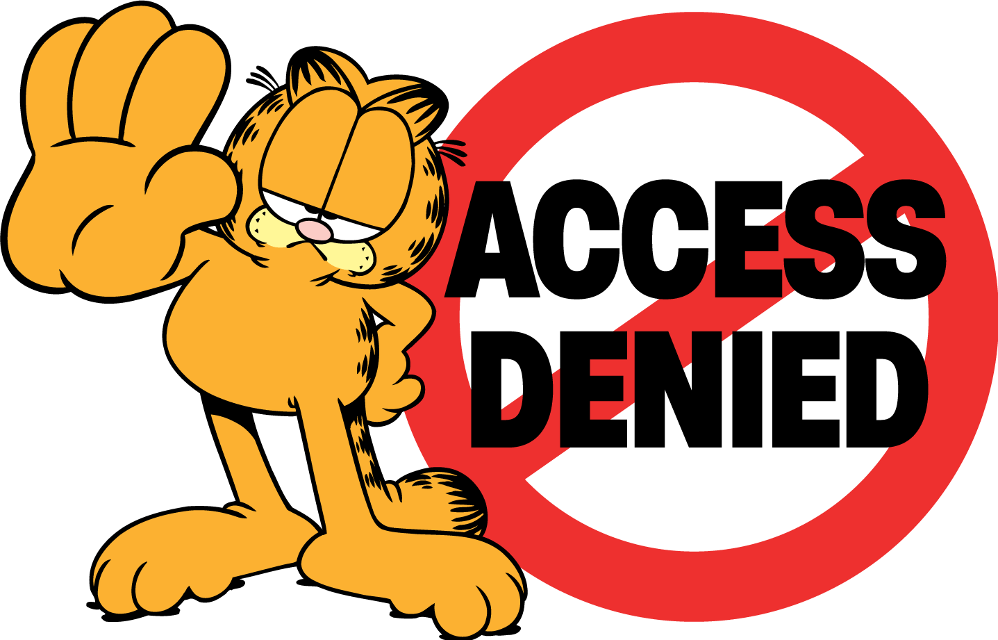hugging clipart garfield