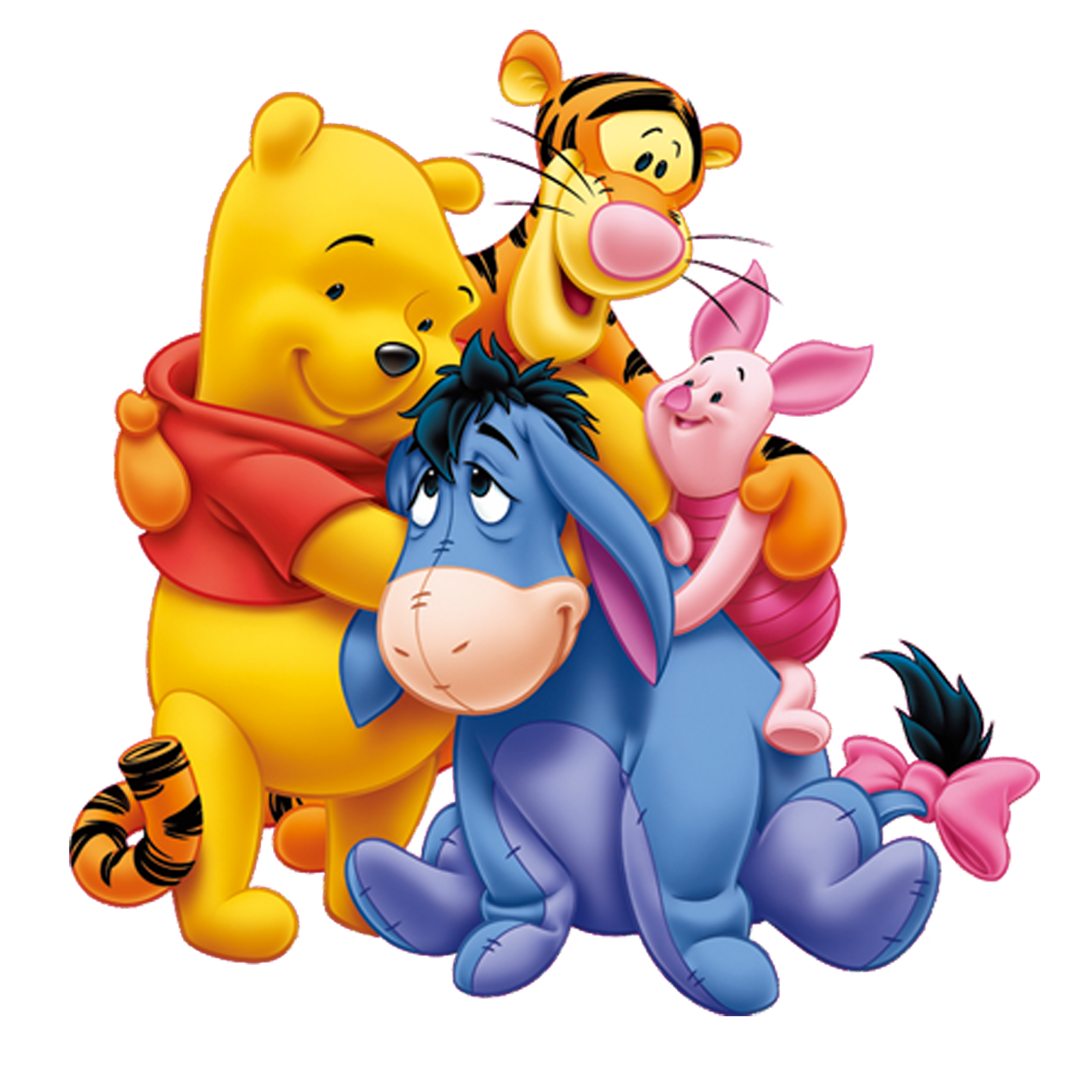 hugging clipart pooh