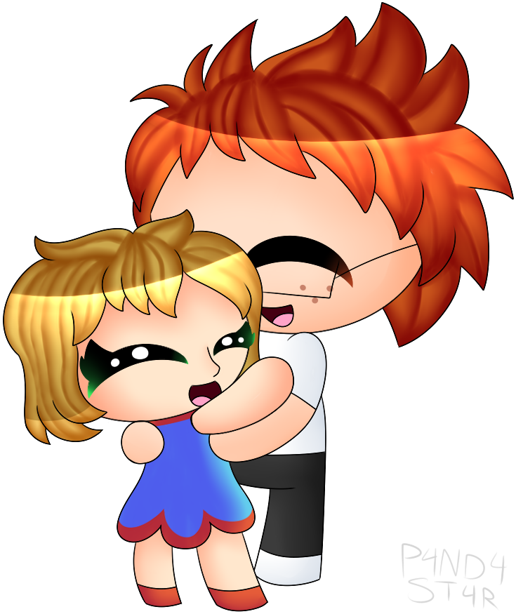 Hugging clipart sibling love. By p nd st