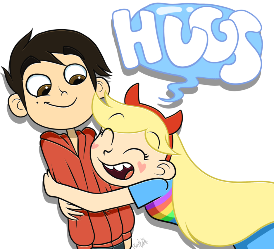 hugging clipart side hug