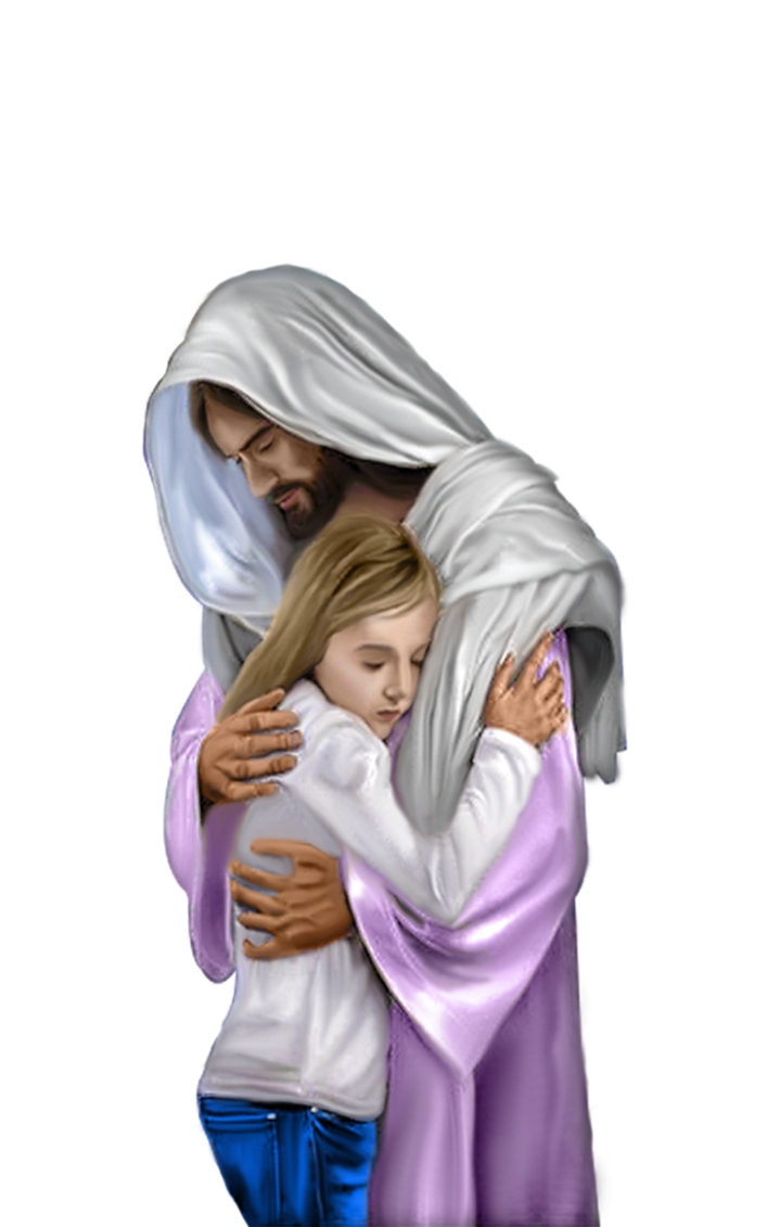 Jesus clipart hug. Hugging child explore pictures