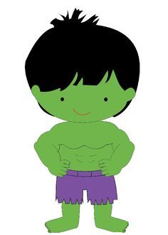 . Hulk clipart cute
