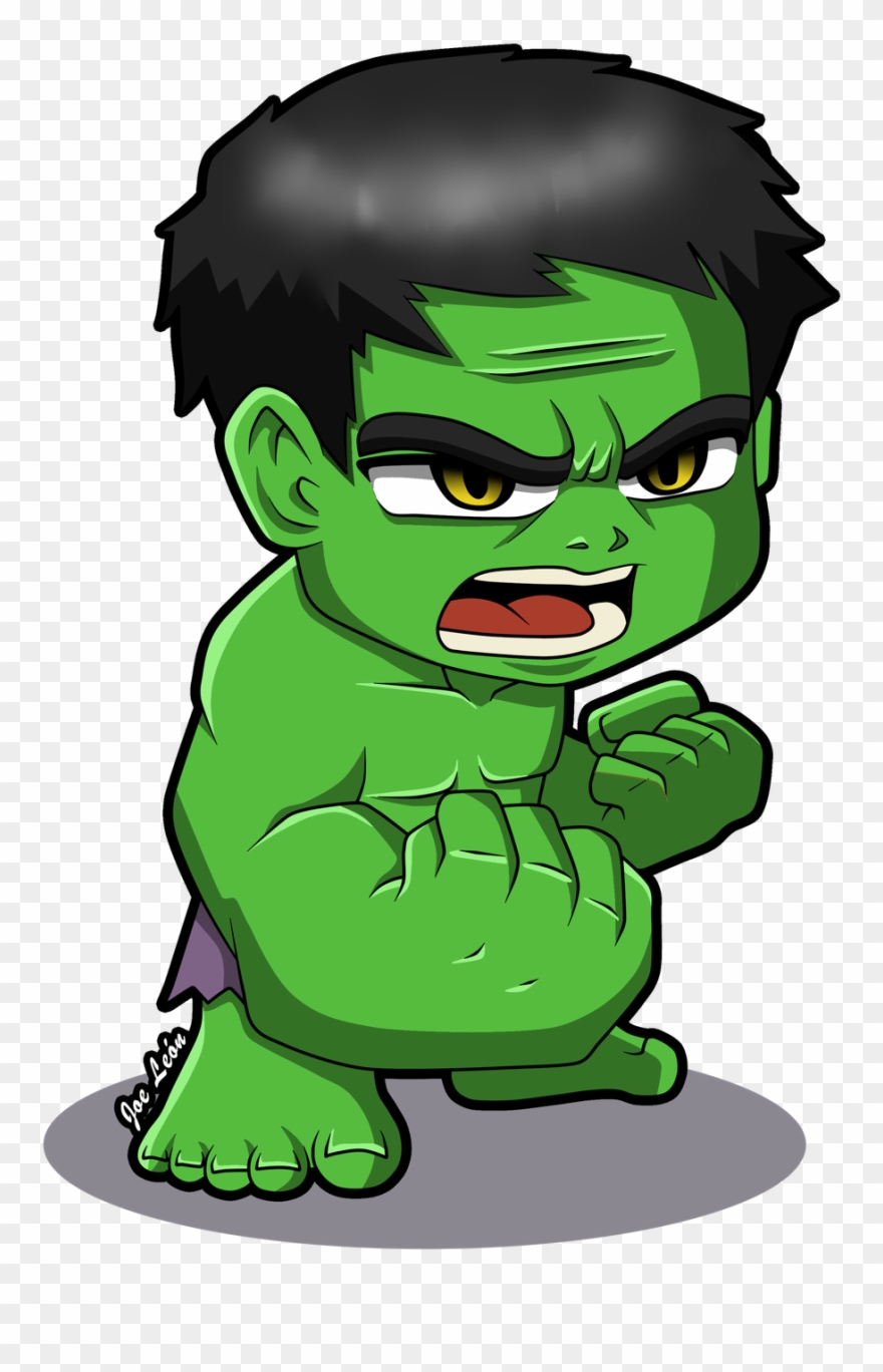 Hulk clipart cute little cartoon, Hulk cute little cartoon ...