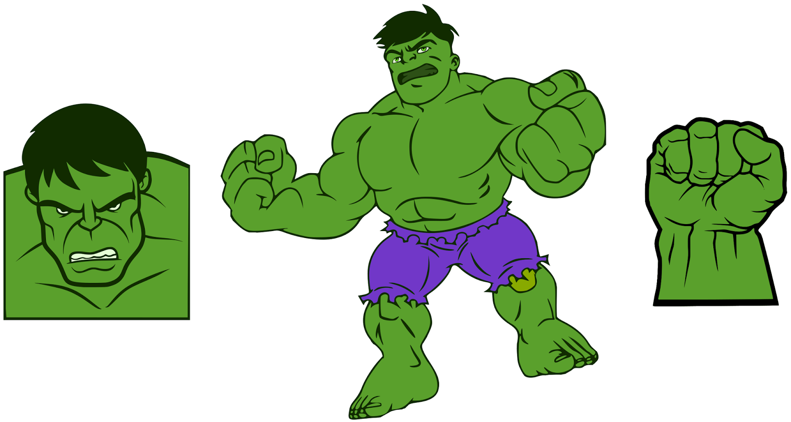 hulk clipart file