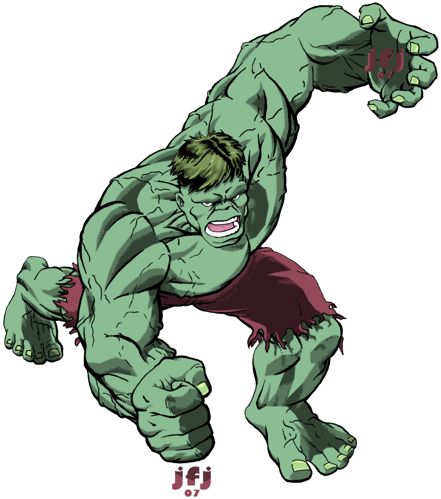Hulk clipart line, Hulk line Transparent FREE for download on