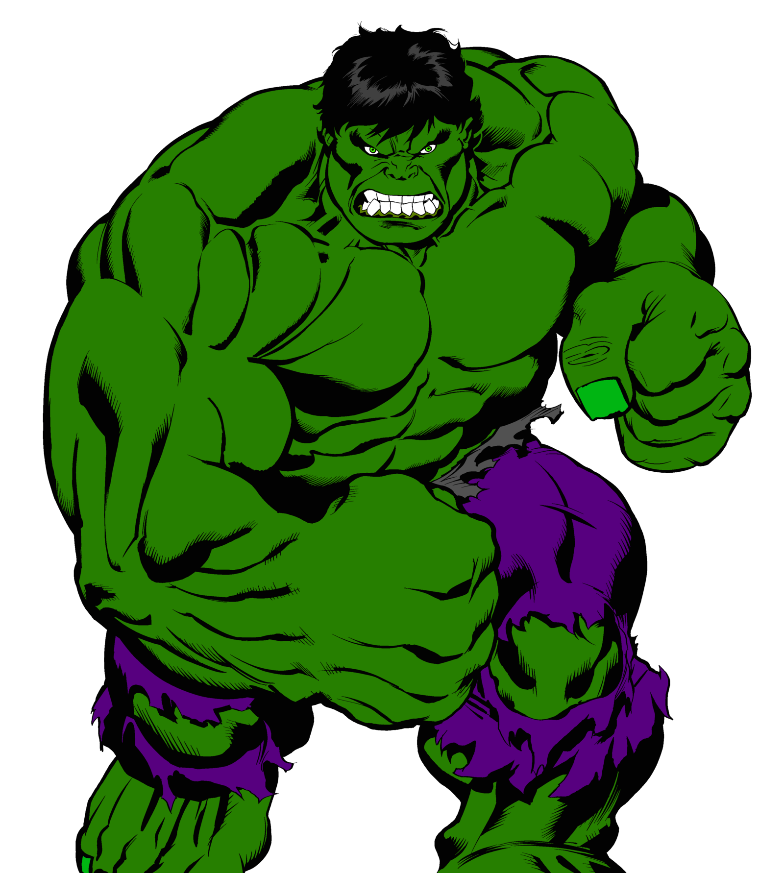 hulk clipart logo