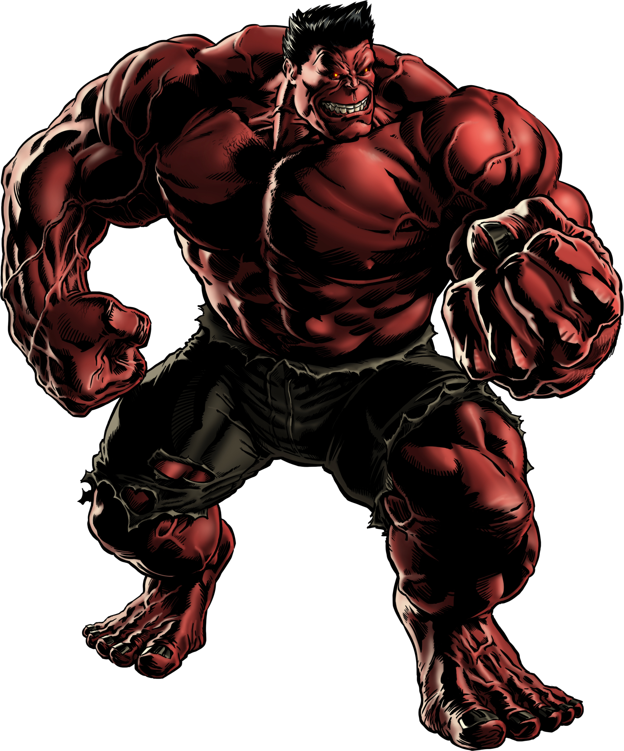 Hulk red