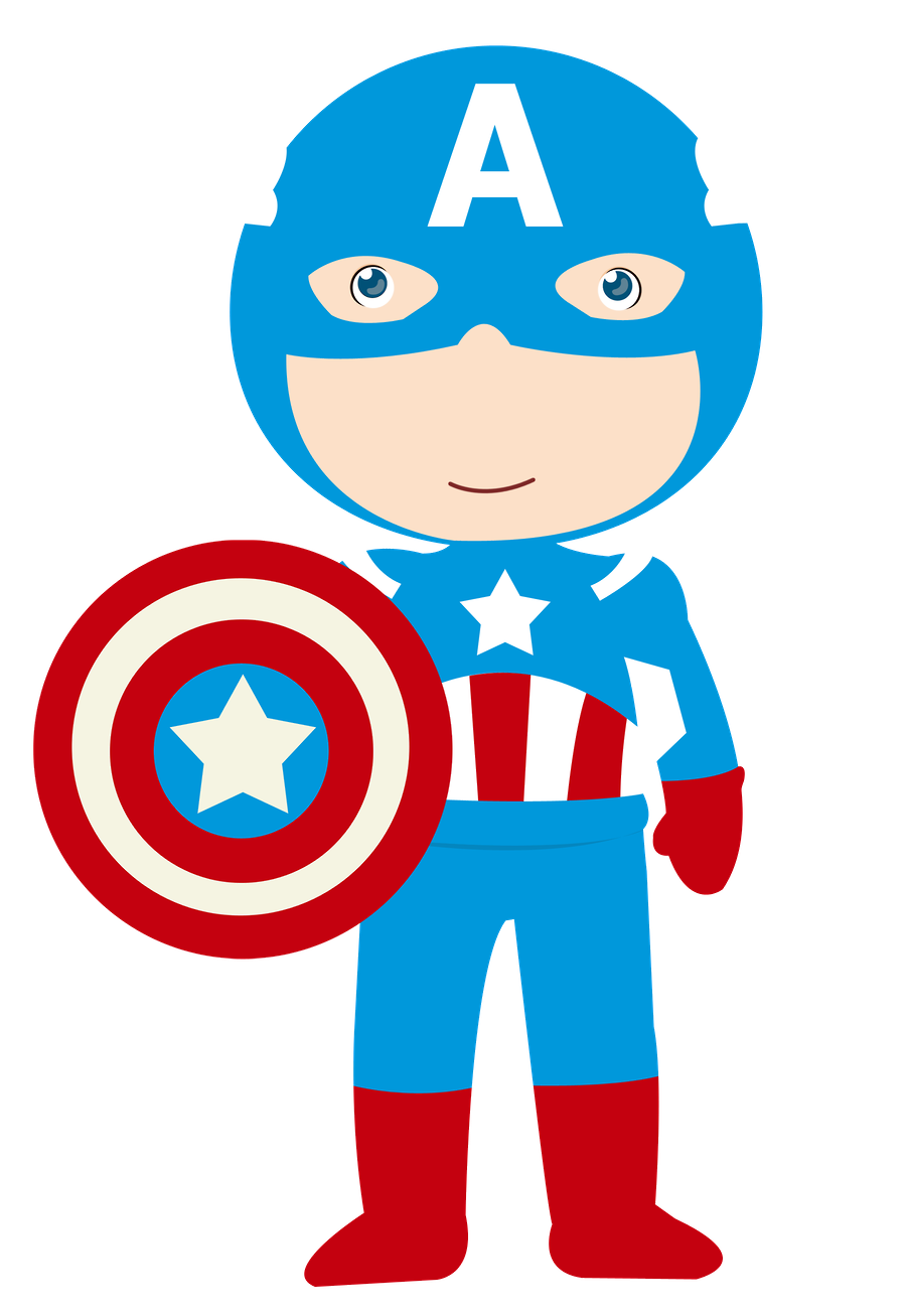 Captain america hulk man. Iron clipart cute
