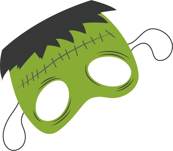 Monster clip art mask. Hulk clipart symbol
