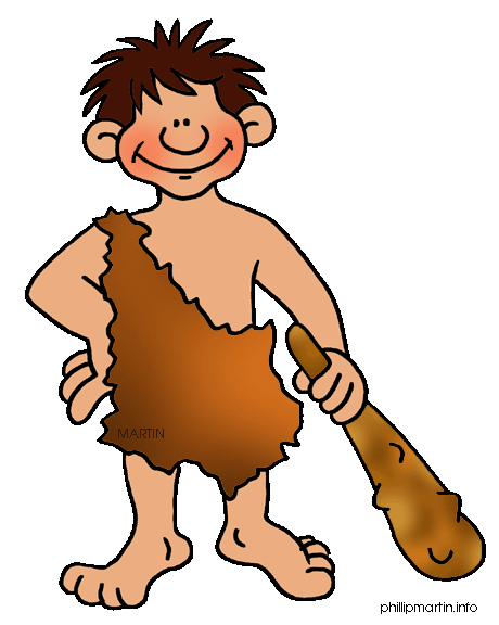 hunting clipart early man