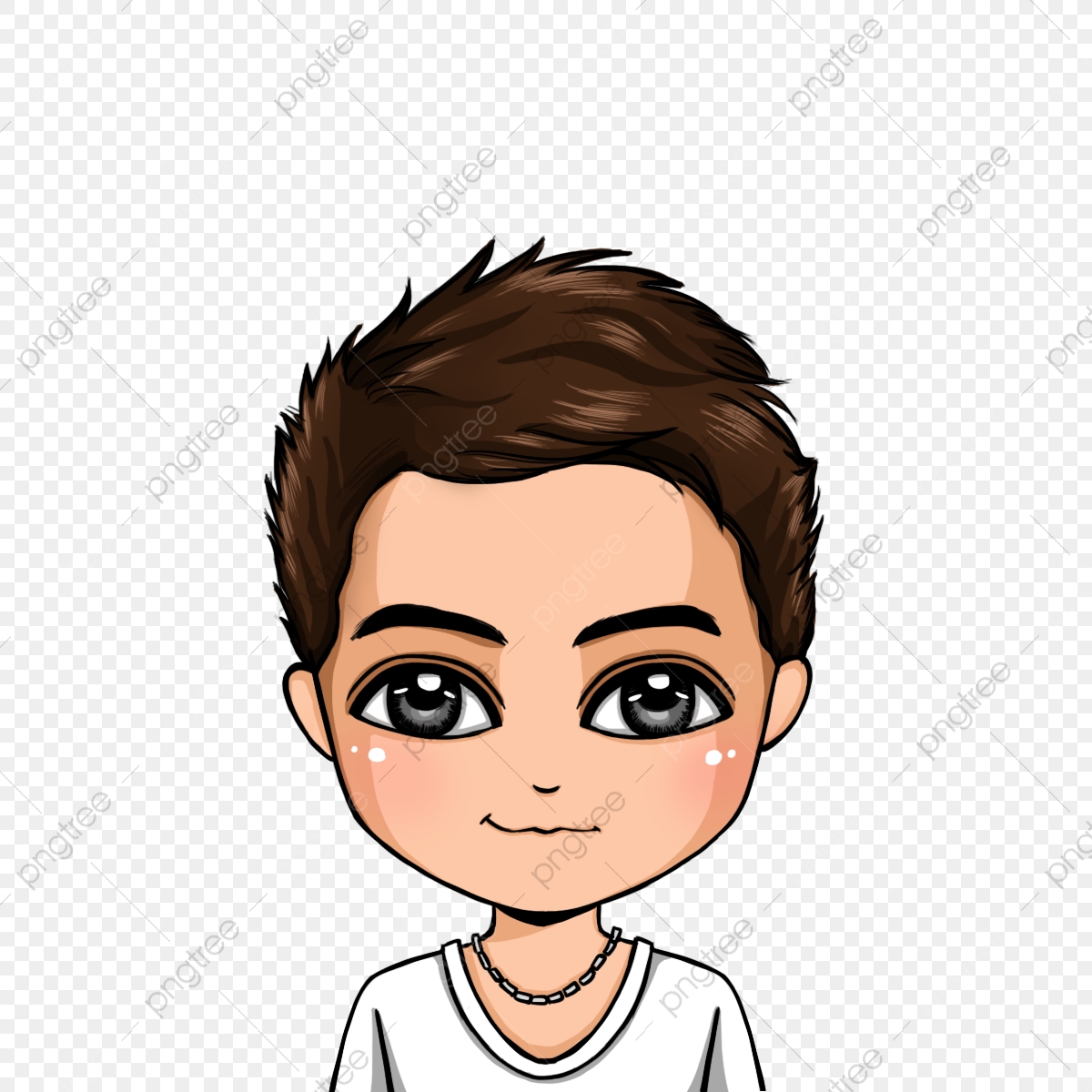 human clipart boy portrait