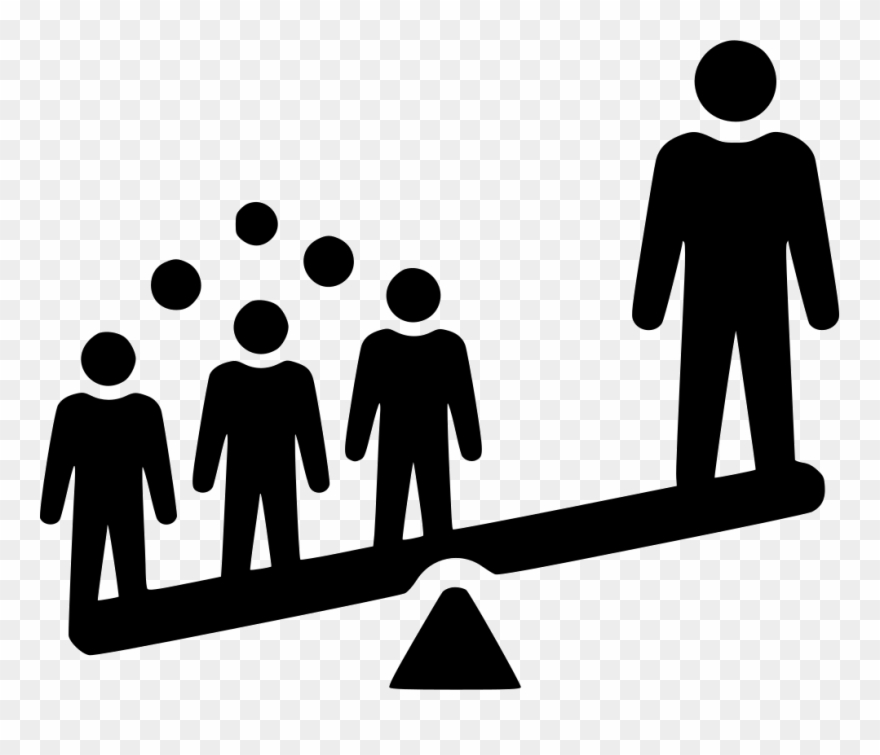 Employee selection income inequality. Humans clipart human icon