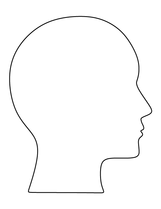  collection of outline. Human clipart human head