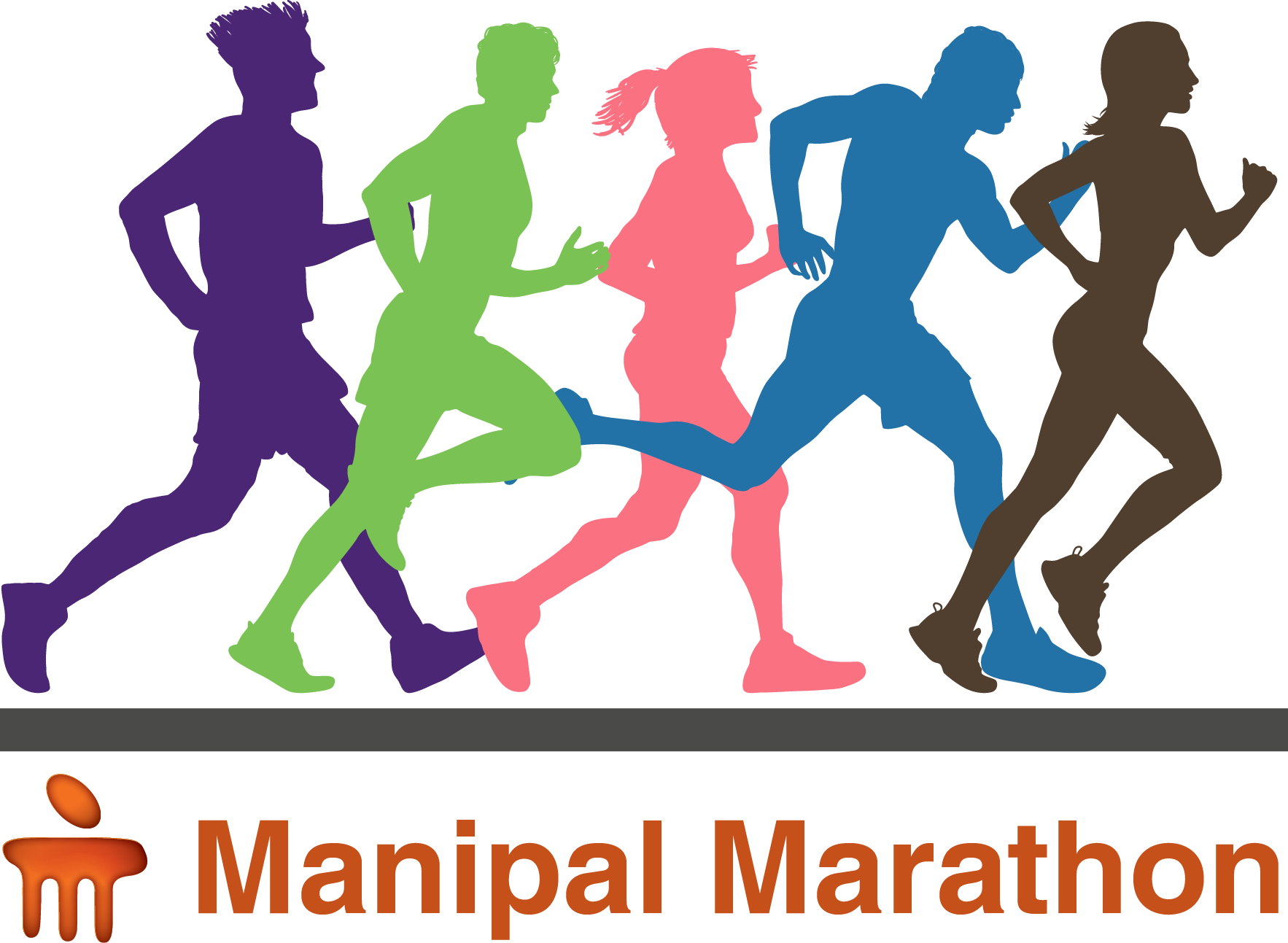 Runner clipart marathon. Manipal 