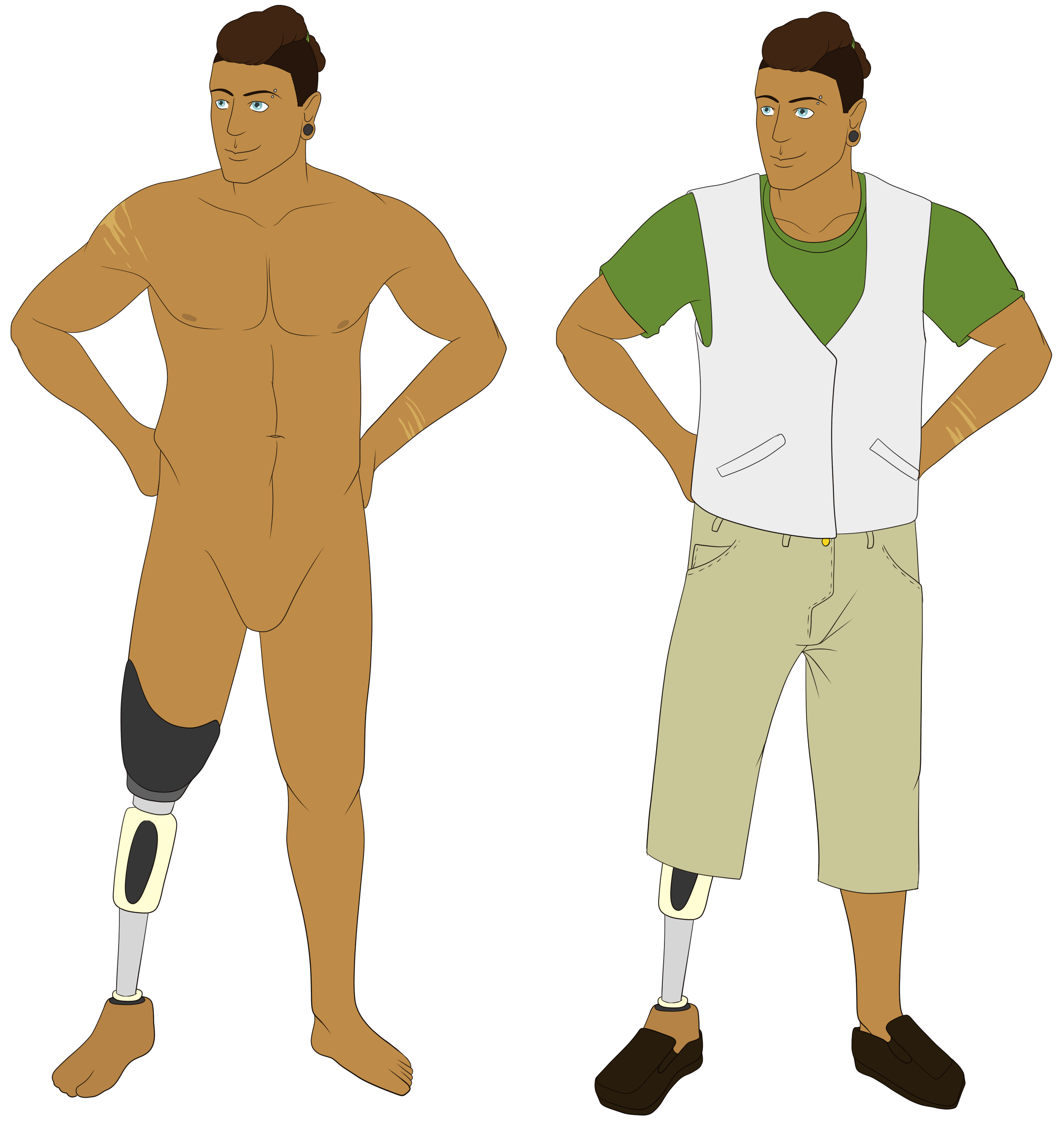humans clipart six person