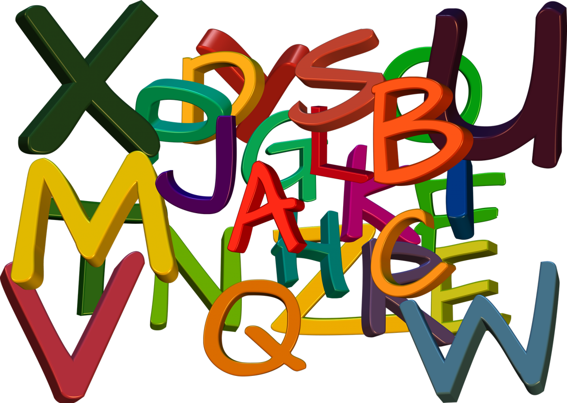 humans clipart alphabet