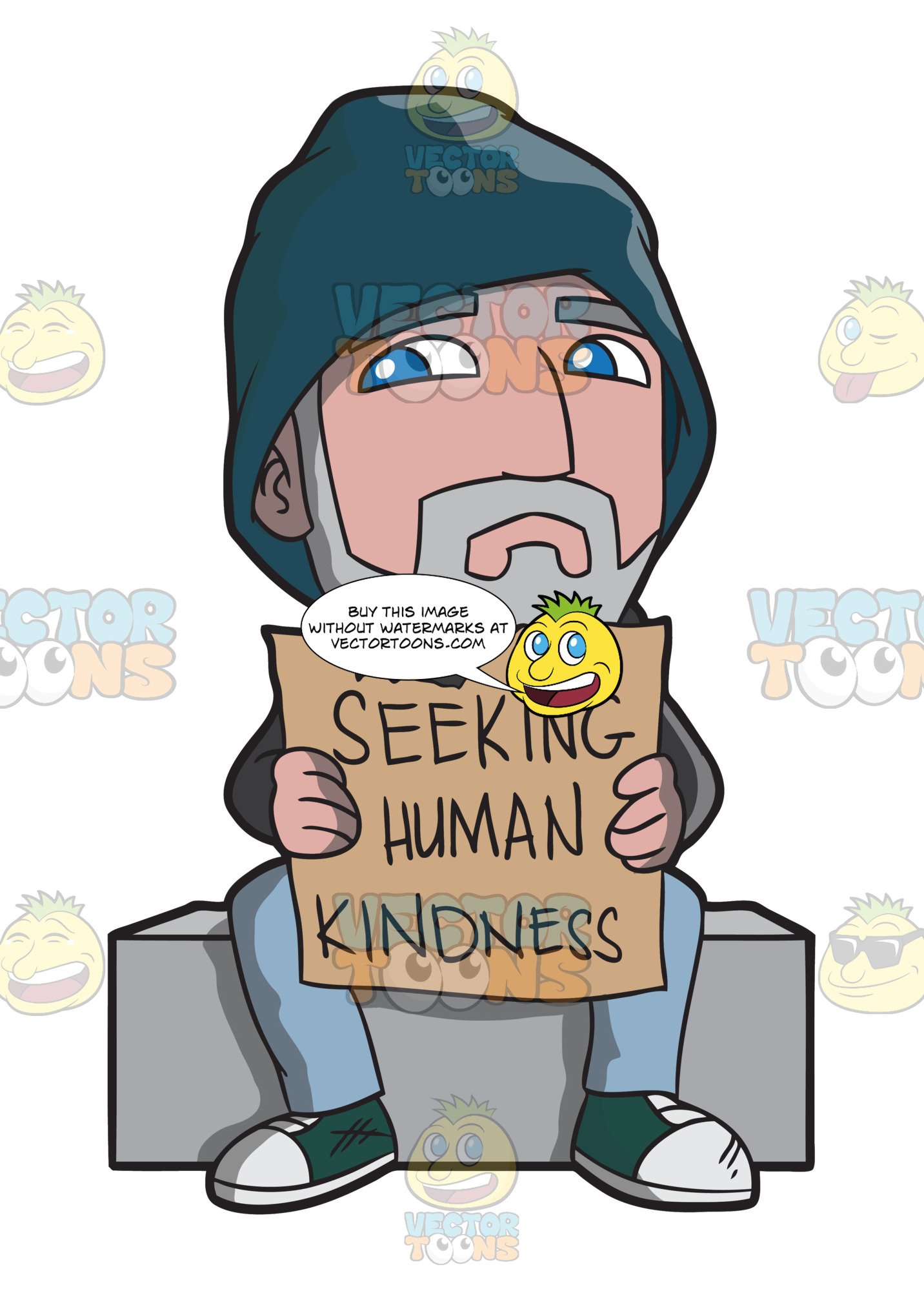 kindness clipart poor person