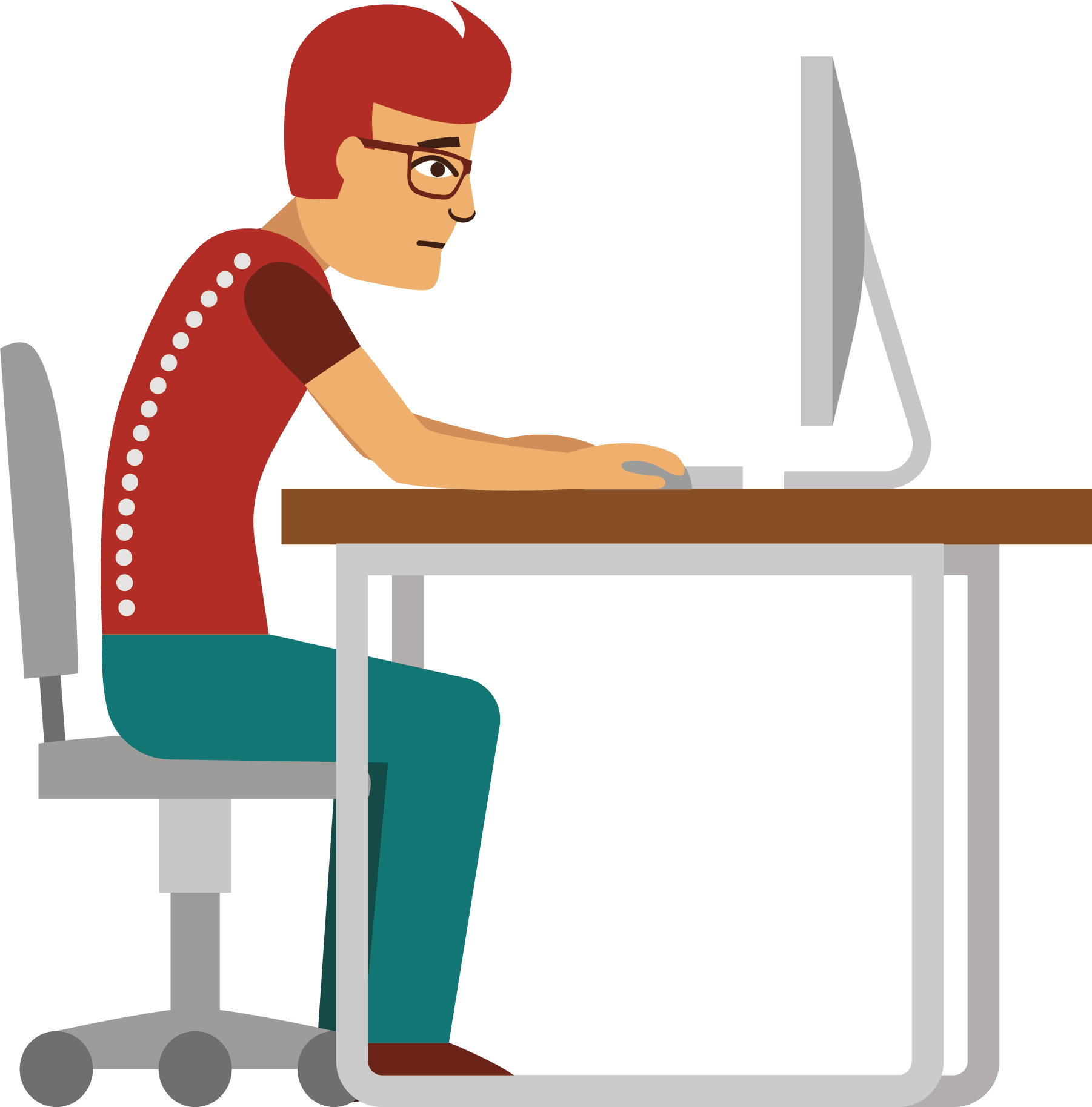 Infographic syndrome illustration people. Humans clipart office person
