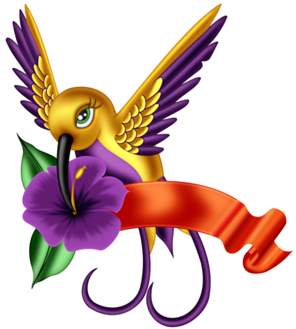 hummingbird clipart easter
