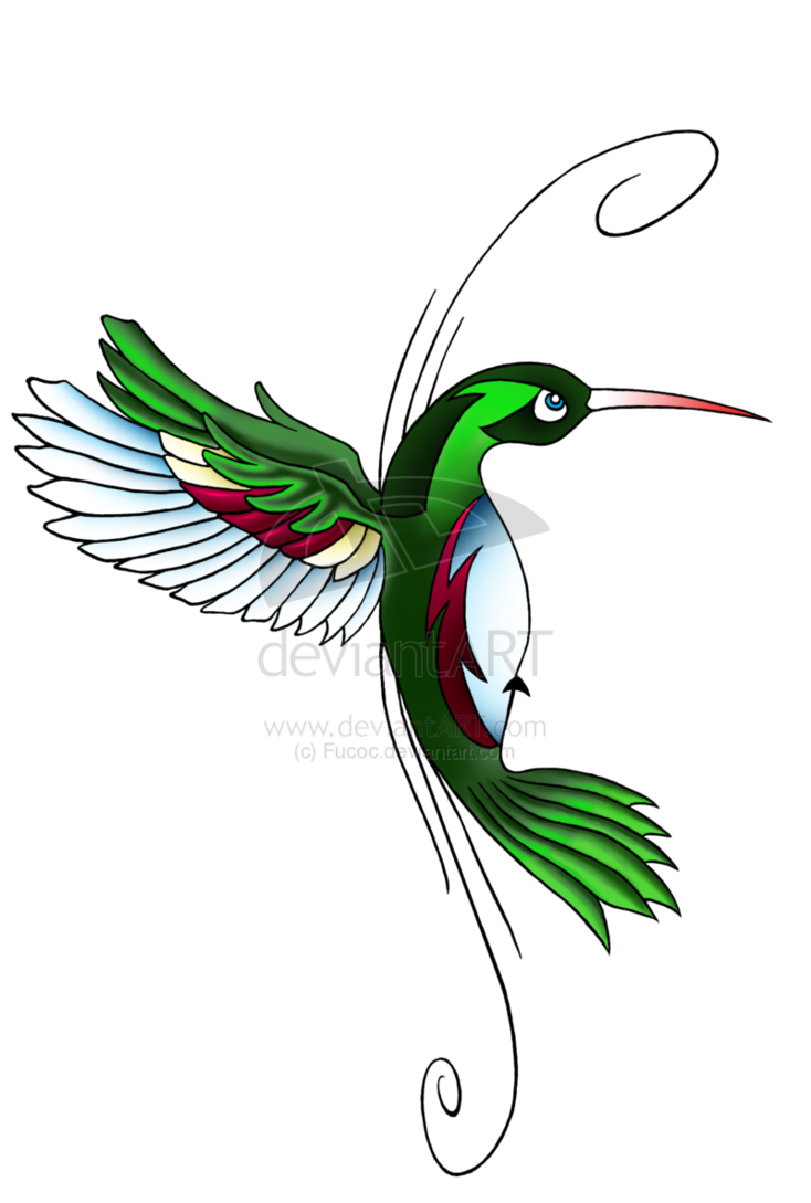 hummingbird clipart green hummingbird