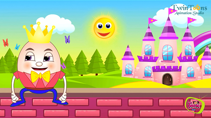 Humpty dumpty clipart animated. Sat on a wall