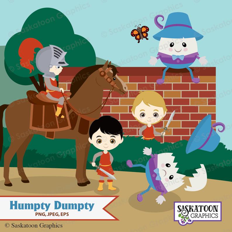 humpty dumpty clipart party
