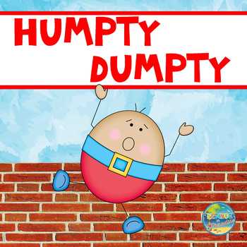 humpty dumpty clipart preschooler