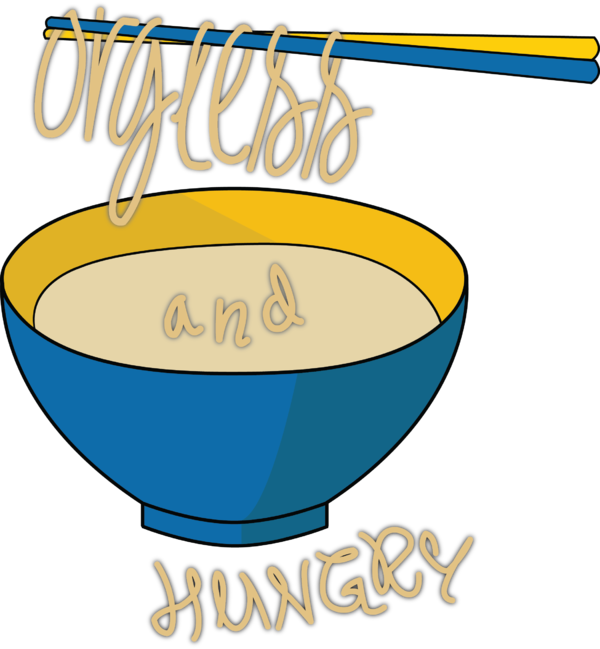 Orgless and size . Hungry clipart full