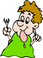 hungry clipart hungry face