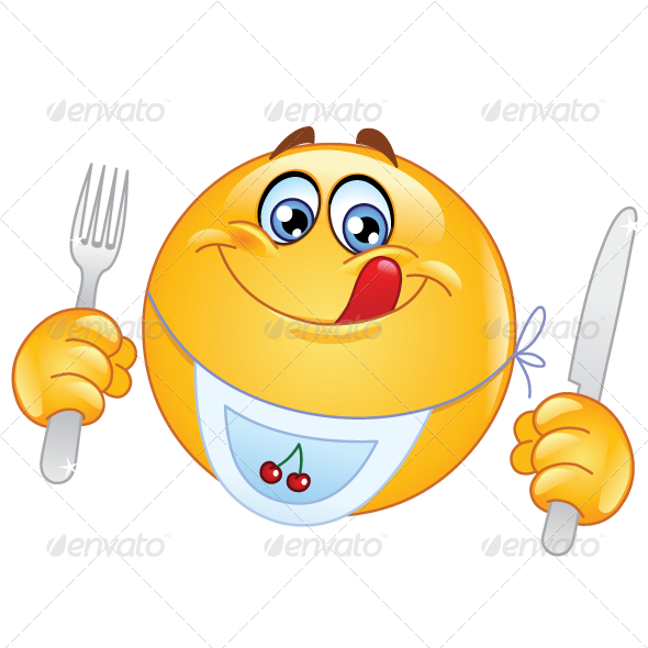 hungry clipart smiley