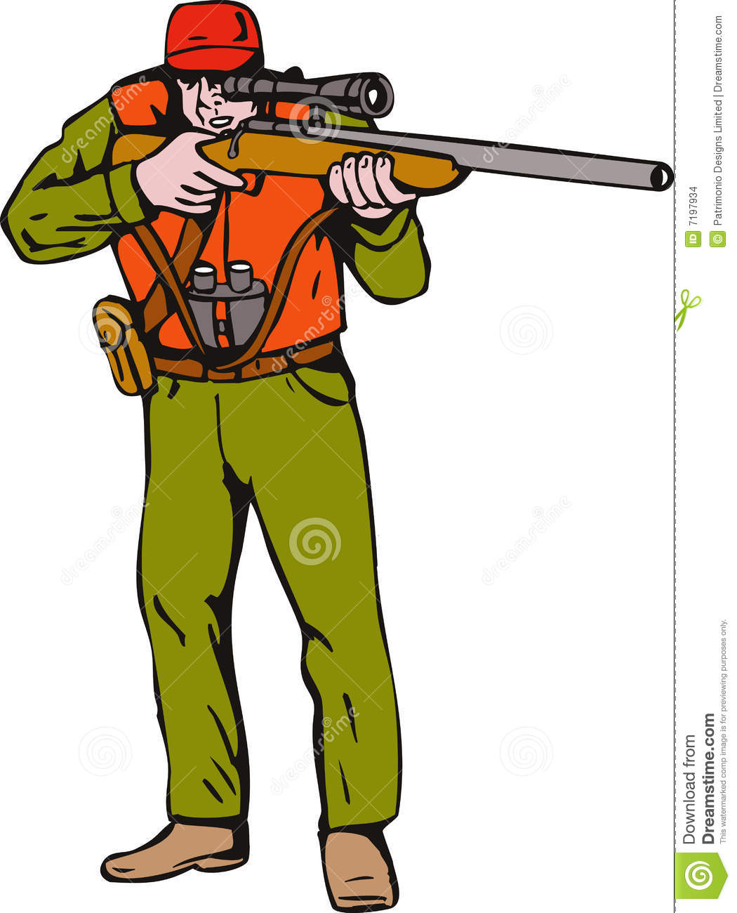 hunter clipart