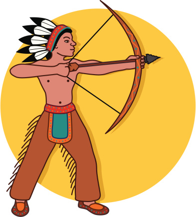 hunting clipart hunting indian