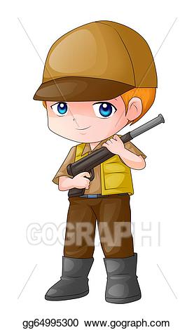 hunting clipart cute