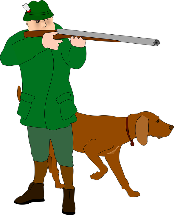 hunter clipart forest clipart