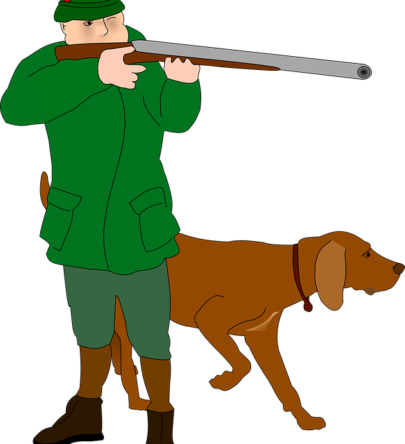 hunter clipart man hunting