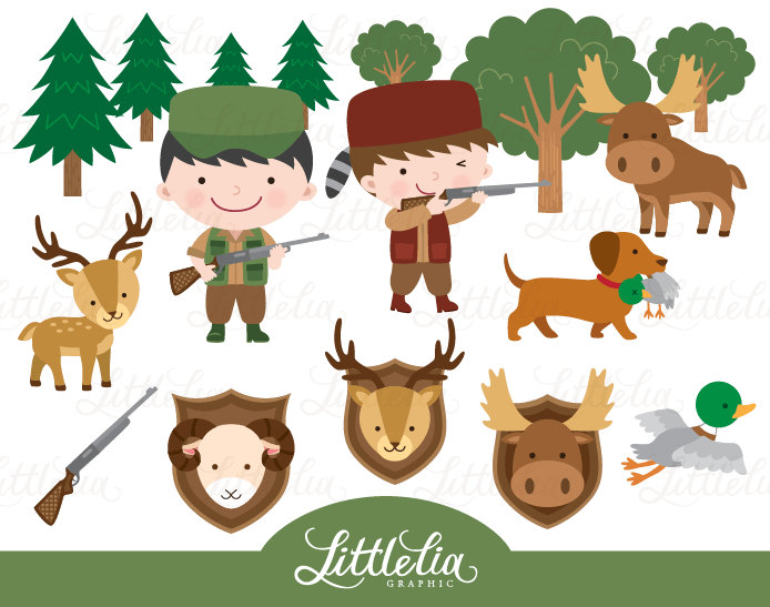 hunting clipart