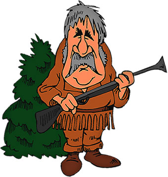 hunting clipart animated