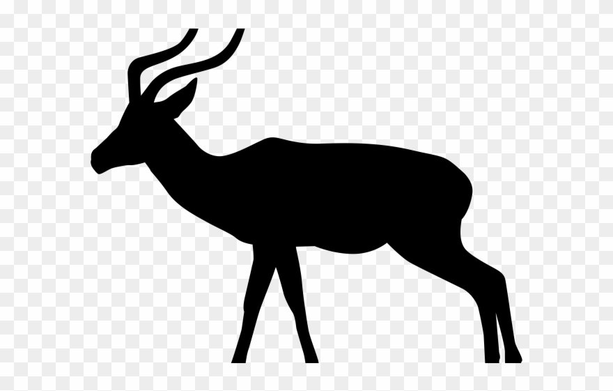 hunting clipart antelope head